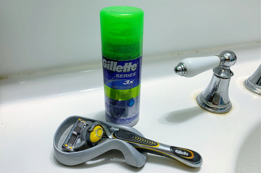 First Wet Shaving Razor and Shaving Cream