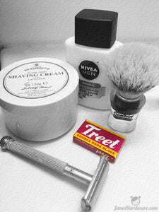 Shave of the Day - Treet Black Beauty
