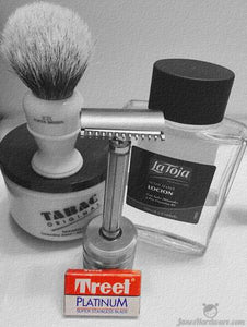 Shave of the Day - Treet Platinum