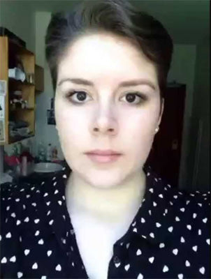Woman Head Shaving