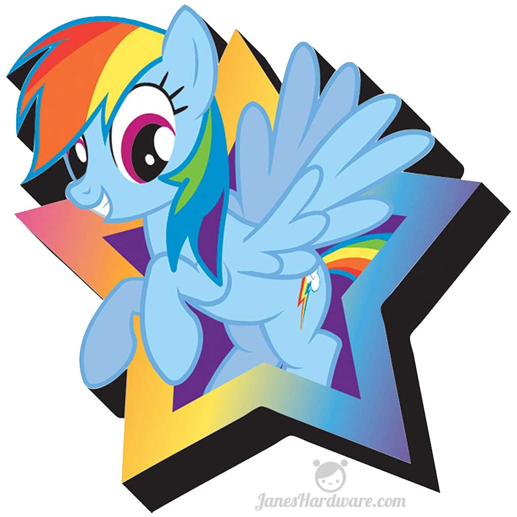My Little Pony Rainbow Dash Fridge Magnet