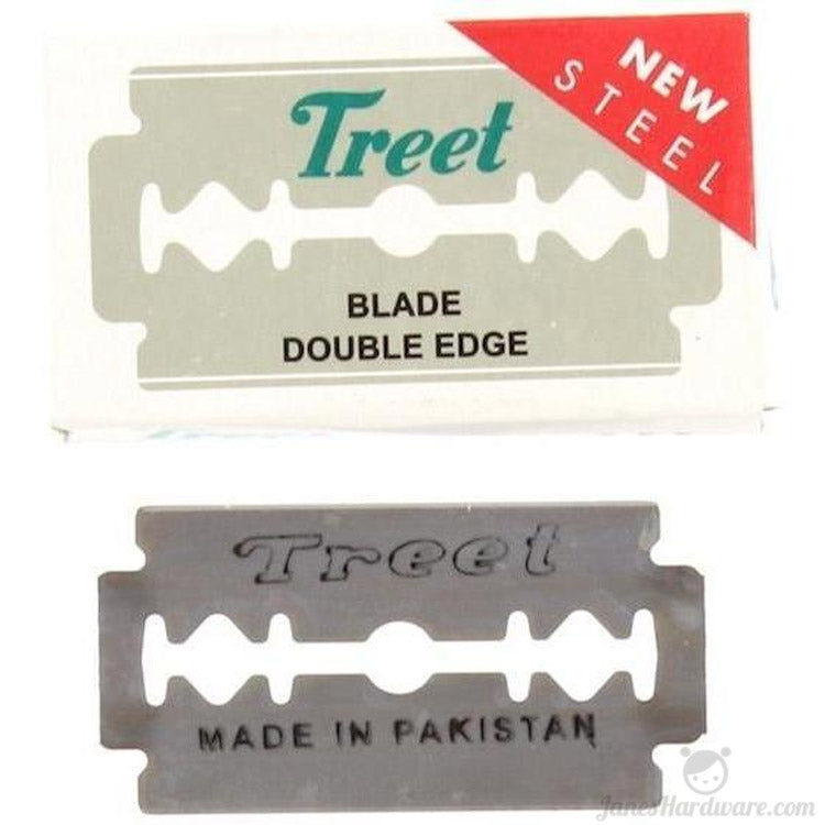 Treet New Steel Razor Blades | JanesHardware.com